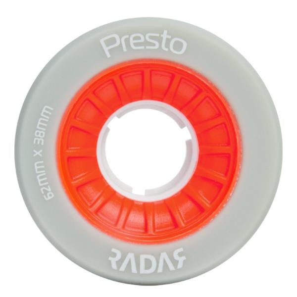 RADAR-Presto-Wheel-62mm -4 pack - Side -Red