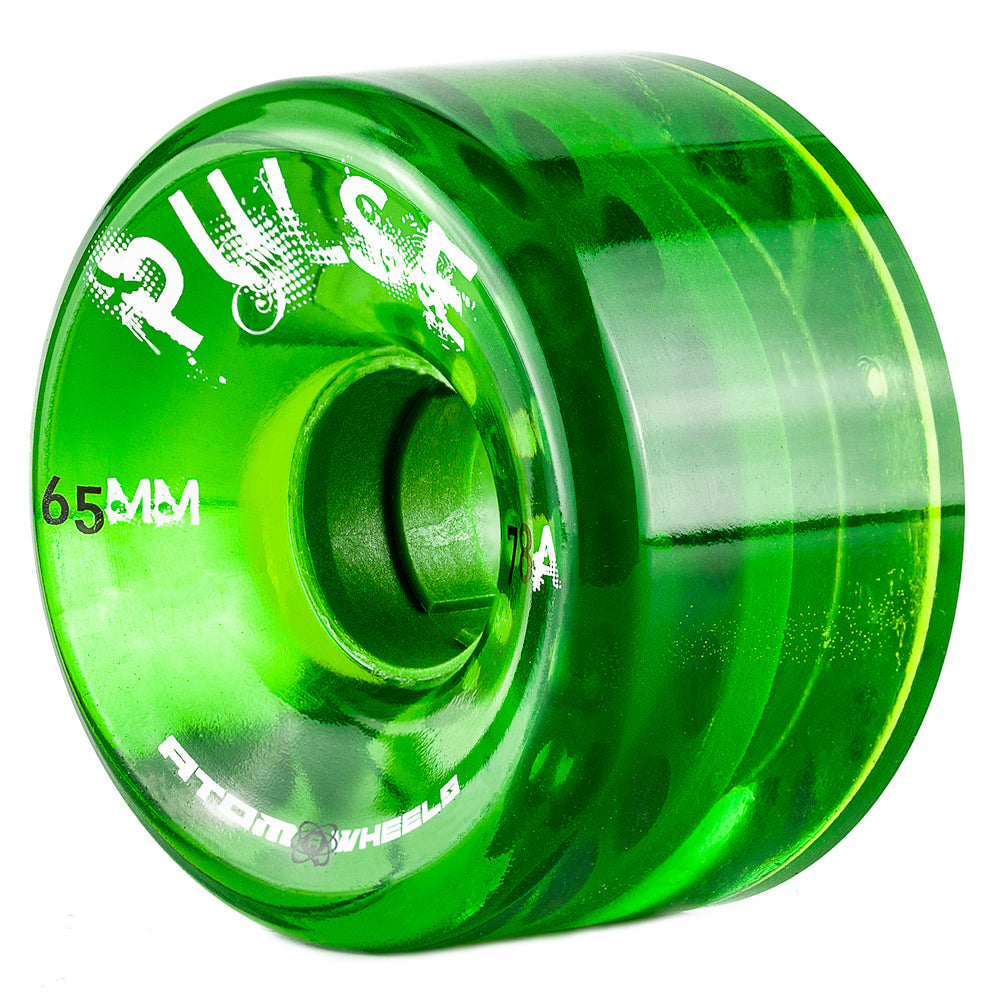 Atom-Pulse-65mm-Roller-Skate-Wheels-Green
