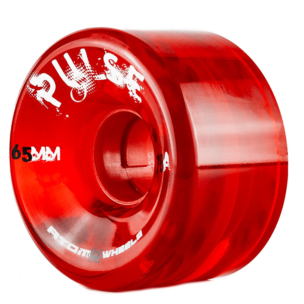 Atom-Pulse-65mm-Roller-Skate-Wheels-Red