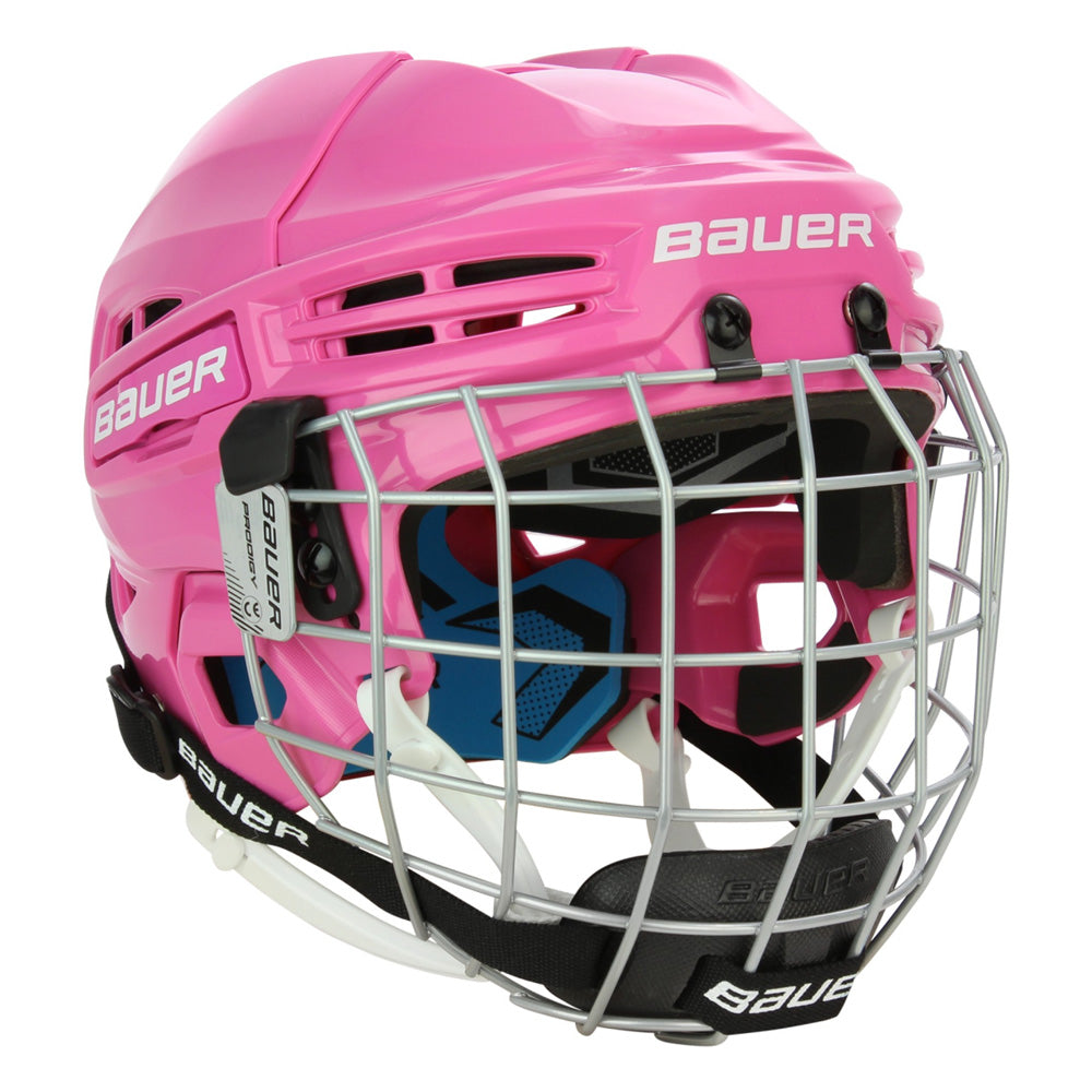 BAUER-Prodigy-Hockey-Helmet-Junior-Pink