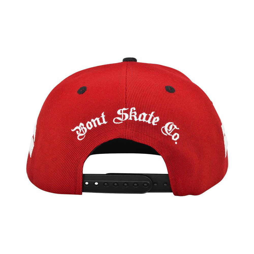 BONT-75-Snapback-Hat-Red-Back