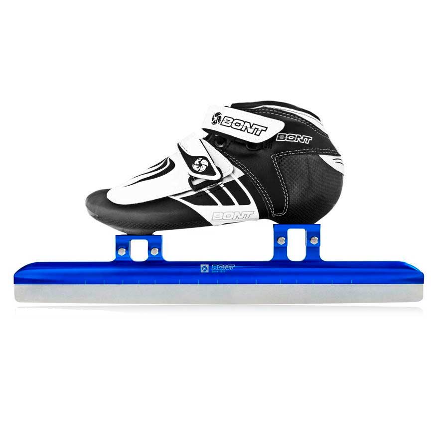 BONT-Short-Track-Z-GT3-Speed-Skate-Package, Black with White