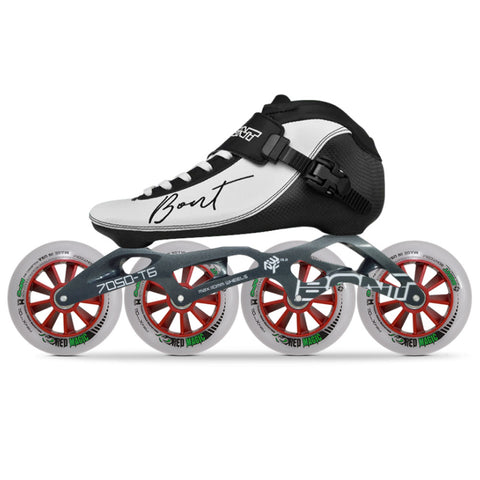 Bont-BNT-4x110mmm-7050-Red-Magic-Skate-White-Black