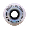 Bont-Glow-LED-Quad-Wheel-Angelic-Aqua-Front