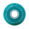 Bont-Glow-LED-Quad-Wheel-Chameleon-Green-Front