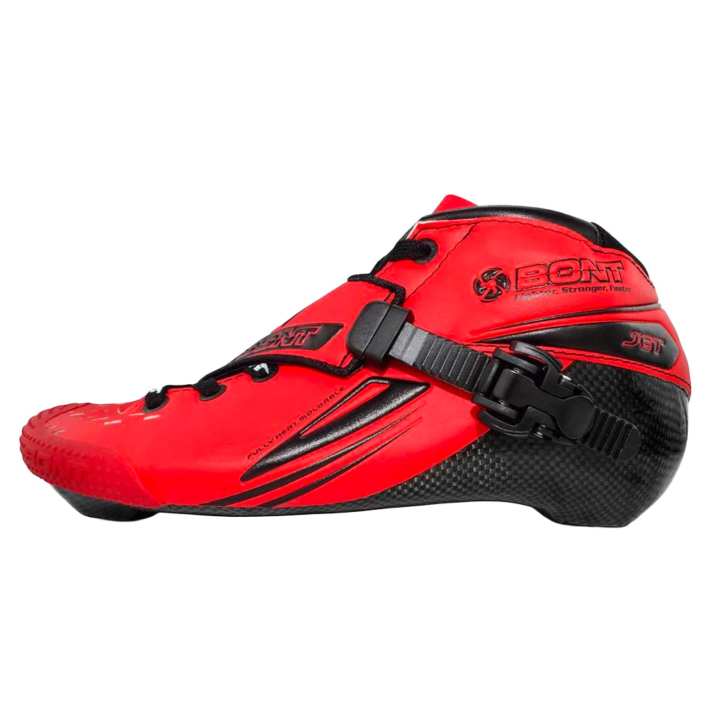 Bont-Jet-Inline-Speed-Boots-Fluro-Red-Black-Side-View