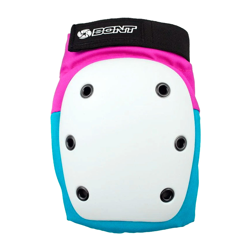 Bont-Junior-Triple-Protective-Pack-Pink-Teal-Knee-Pad