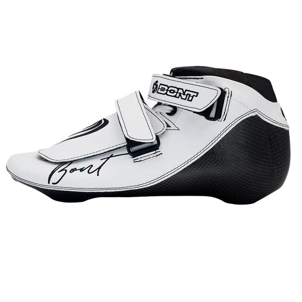 Bont-BNT-Short-Track-Boot-White-Side-View