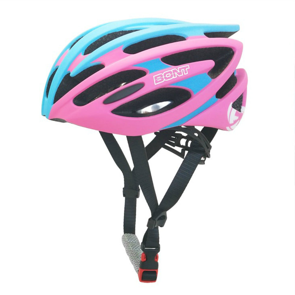BONT-Junior-Speed-Helmet-Blue-Pink-Side-Strap
