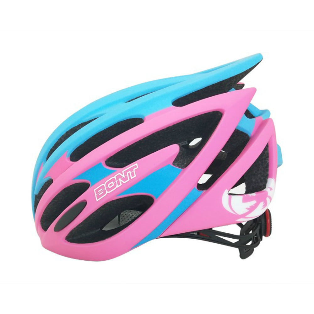 BONT-Junior-Speed-Helmet-Blue-Pink-Side