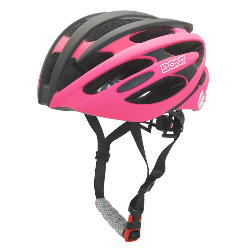 BONT-Junior-Speed-Helmet-Black-Pink-Side-Strap