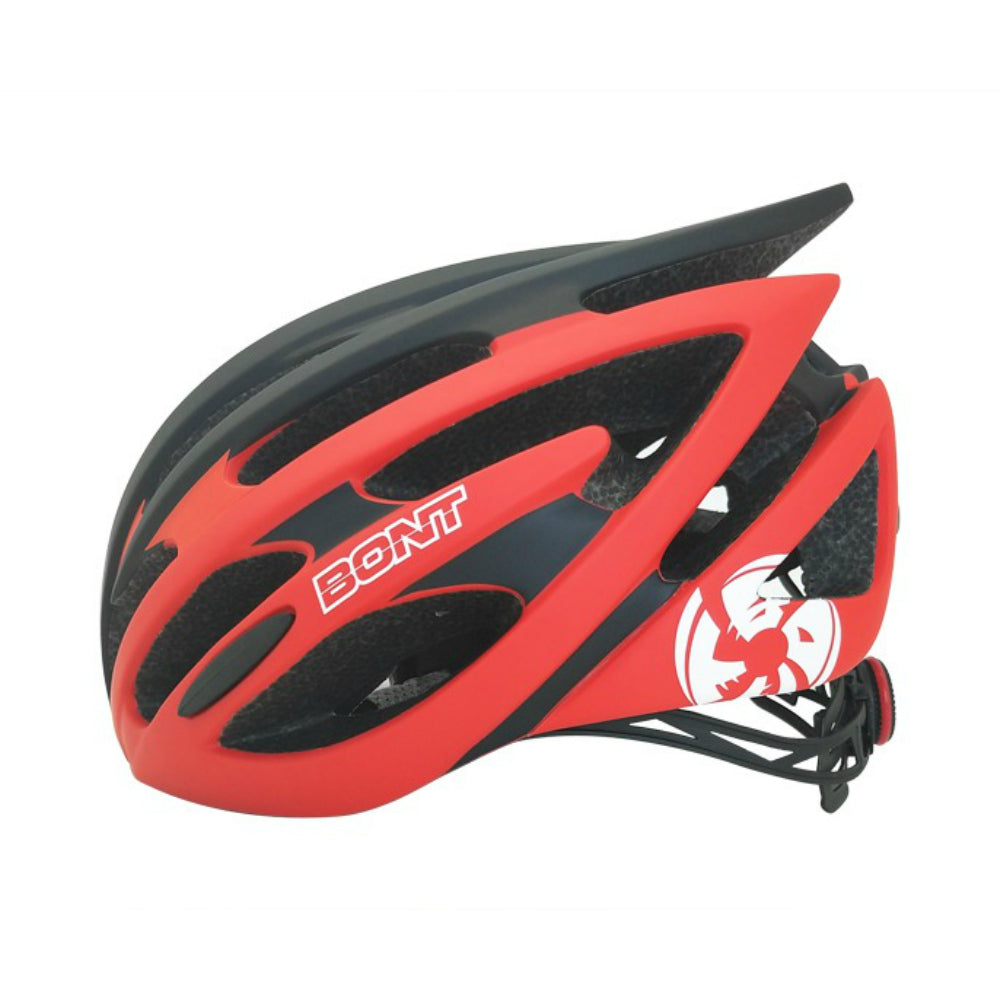 BONT-Junior-Speed-Helmet-Black-Red-Side