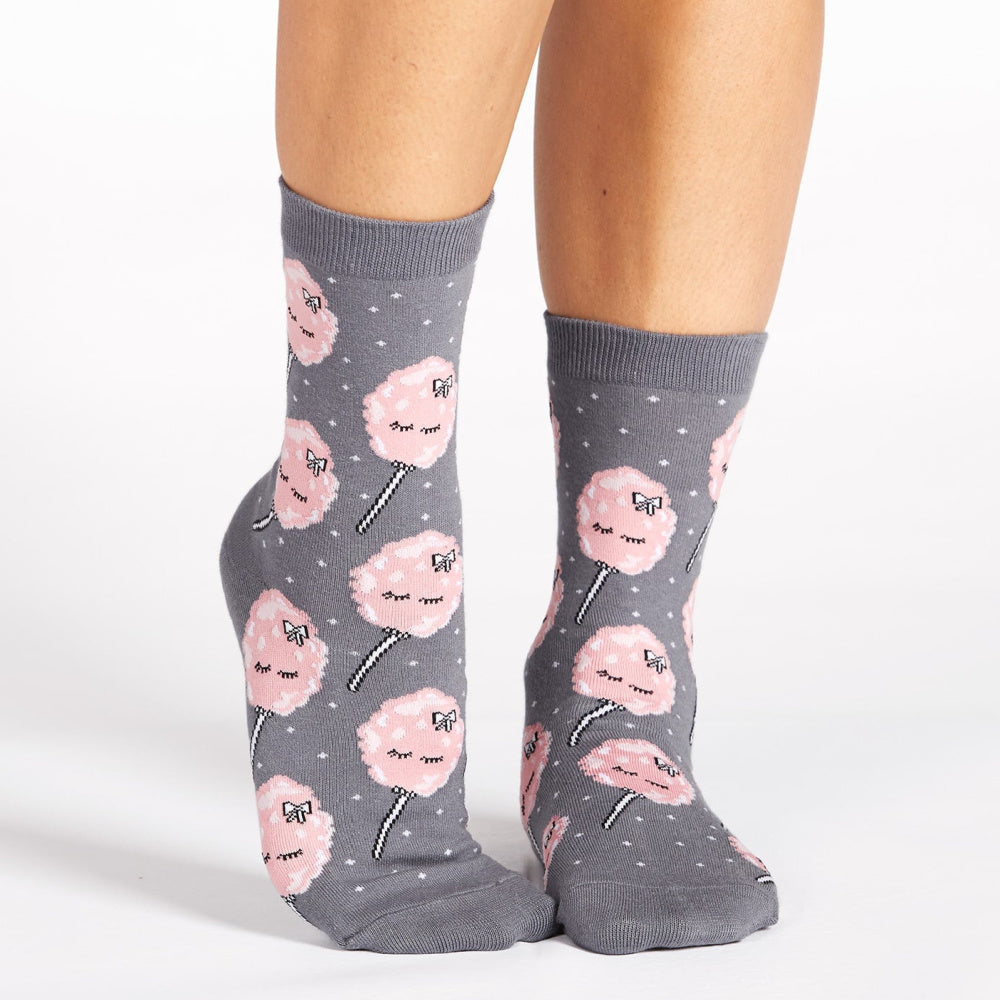 Sock-It-To-Me-Crew-Womens -Socks - Cute'n-Candy-Legs