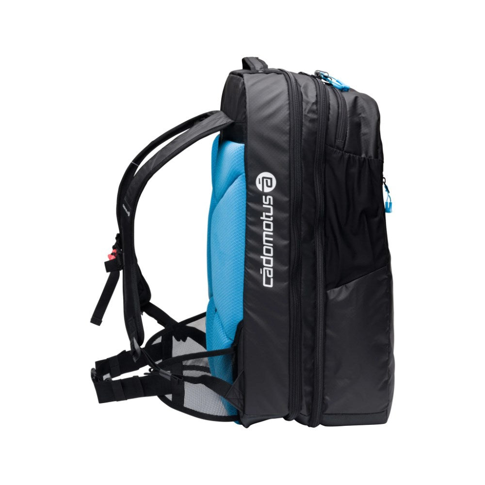 Cado-Motus-Worldcup-Race-Day-Bag-60-Litre-Skate-Bag-Black-Blue-Side-View