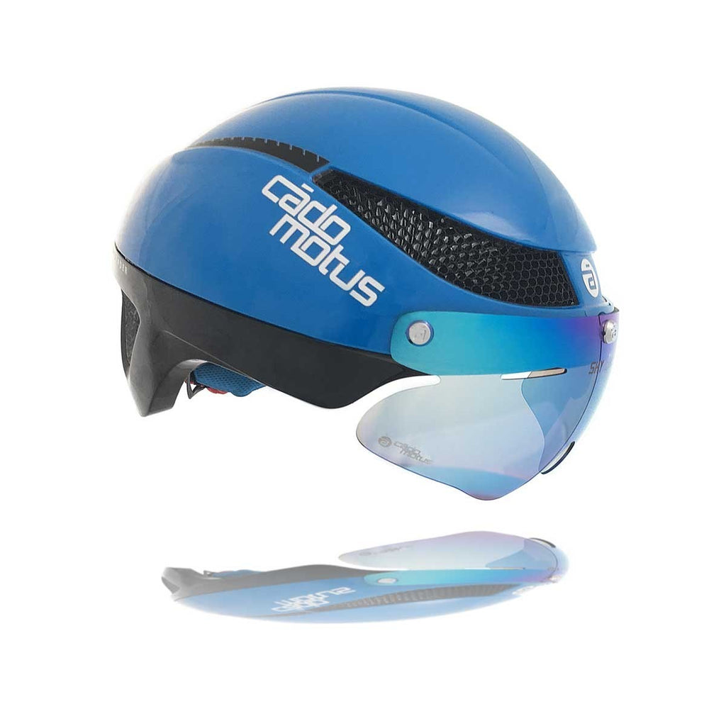 CADO-MOTUS-Omega-Helmet-Blue-With-Visor