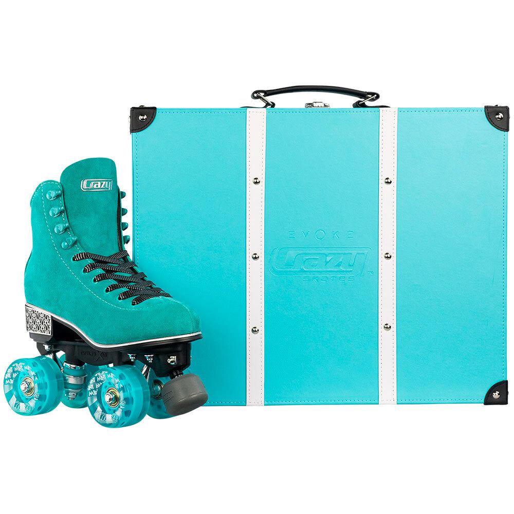 Crazy-Evoke-Teal-Skate-With-Shipping-Case