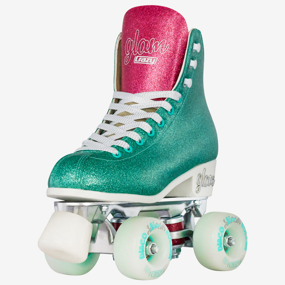 Crazy-Disco-Glam-21-Roller-Skate-Teal-Pink