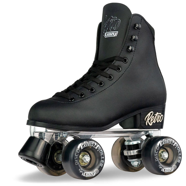 Crazy-Retro-Roller-Skate-Black