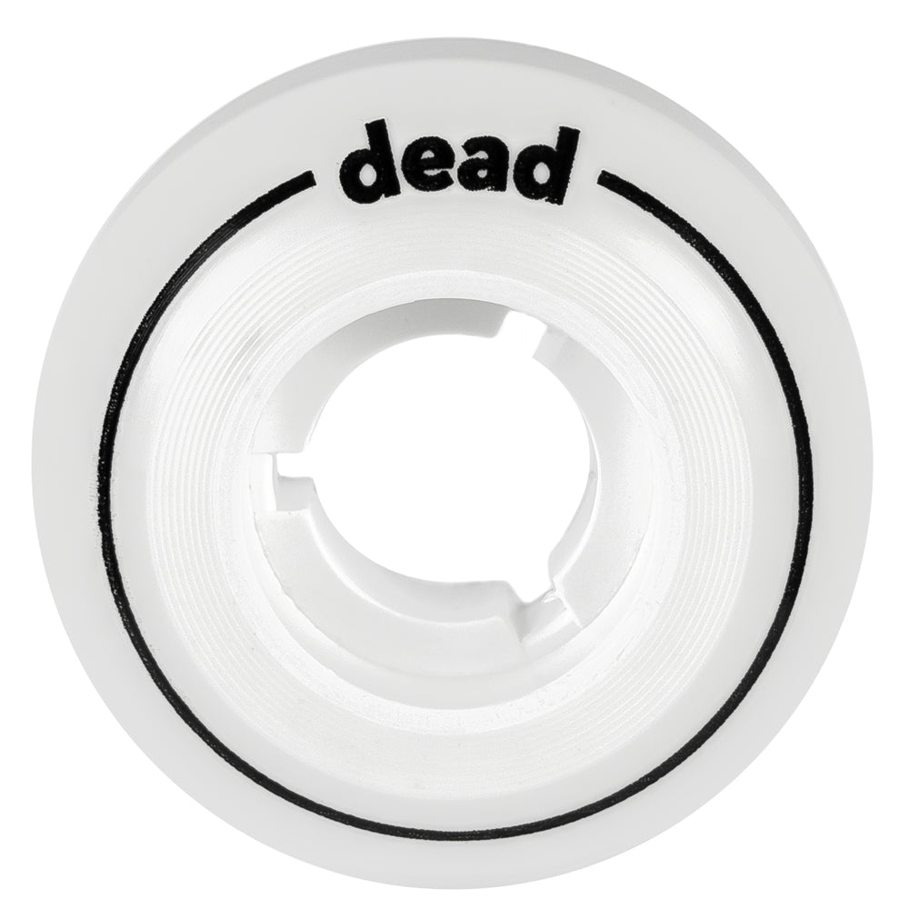 Dead-Anti-Rocker-Inline-Skate-Wheel-White