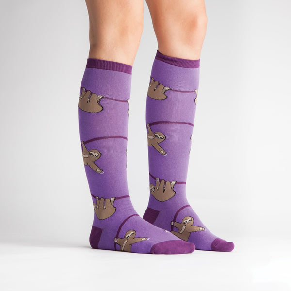 SOCK -T-TO-ME-Knee-High-Womens-Sloth-legs