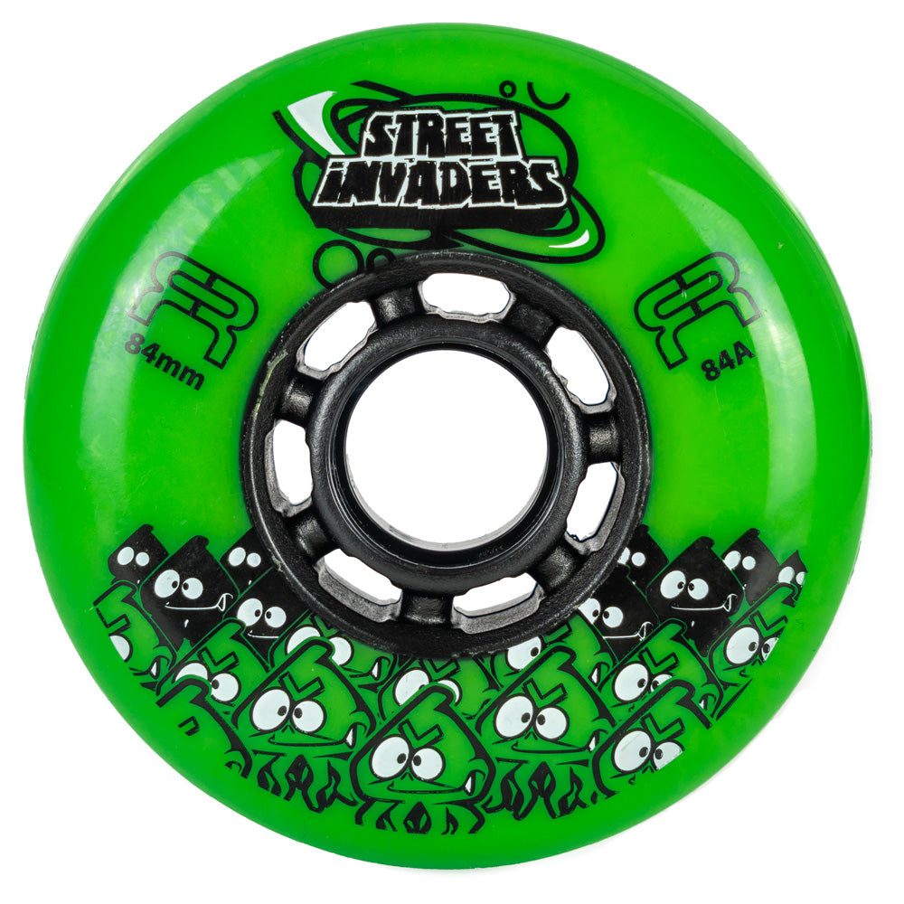 FR-Street-Invader-Inline-Skating-Wheel-84mm-Green