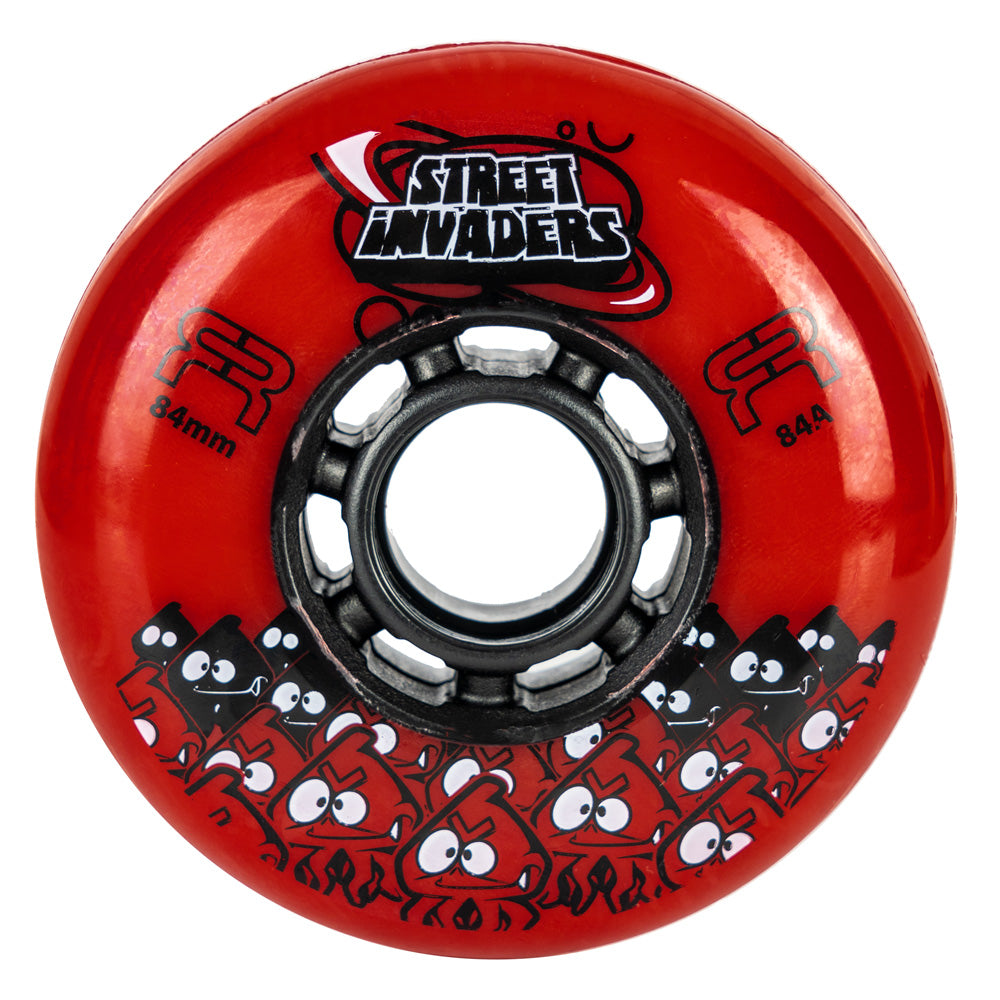 FR-Street-Invader-Inline-Skating-Wheel-84mm-Red