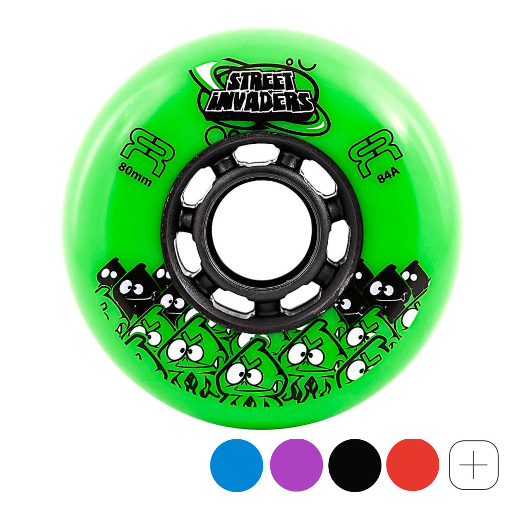 FR-Street-Invader-Inline-Skating-Wheel-80mm-Colour-Options