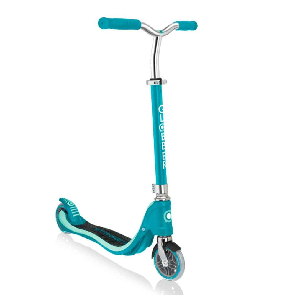 Globber-Flow-125-Kids-Kick-Scooter-Teal