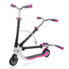 Globber-Flow-125-Foldable-Scooter-White-Pink-Folding