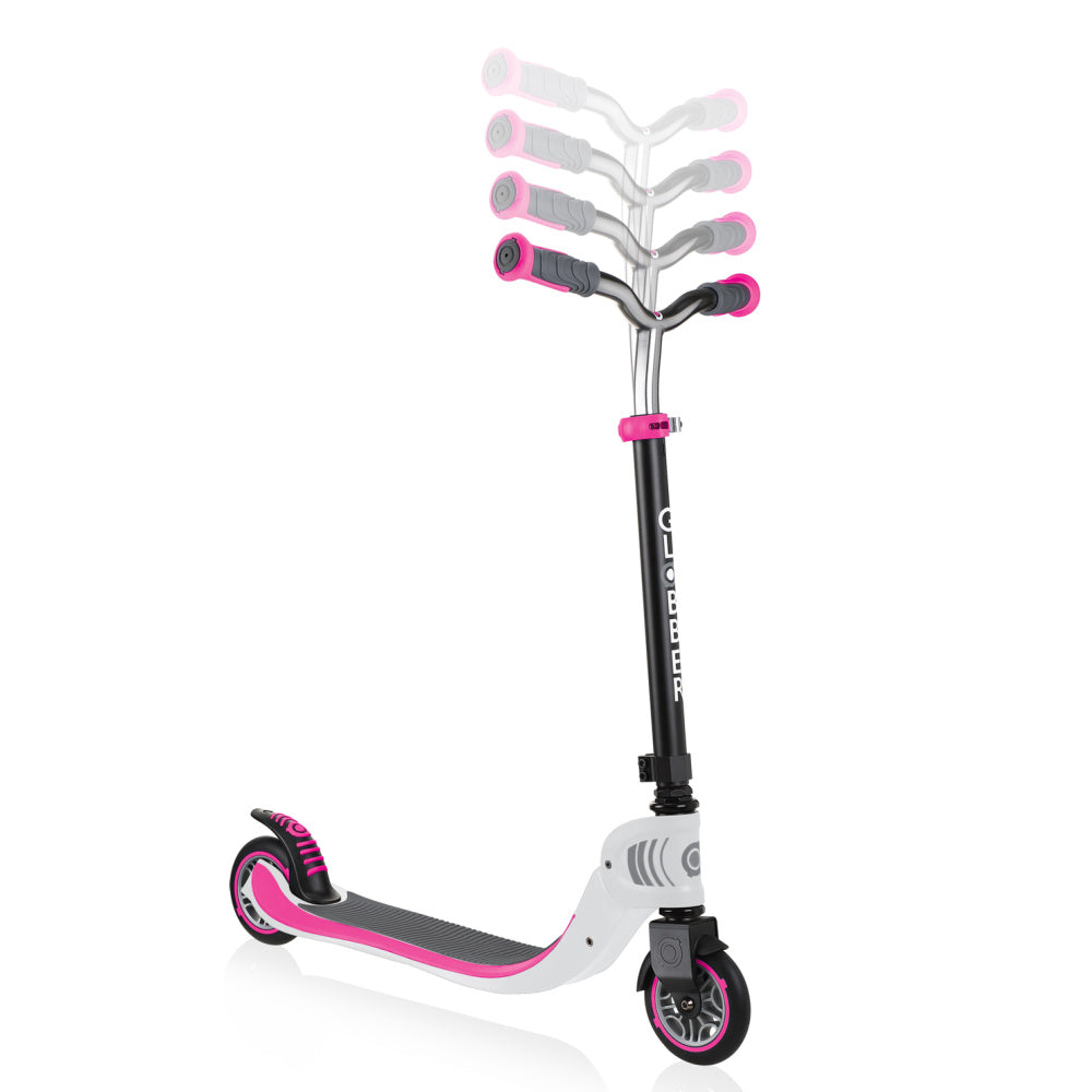 Globber-Flow-Scooter-Pink-Height-Adjust