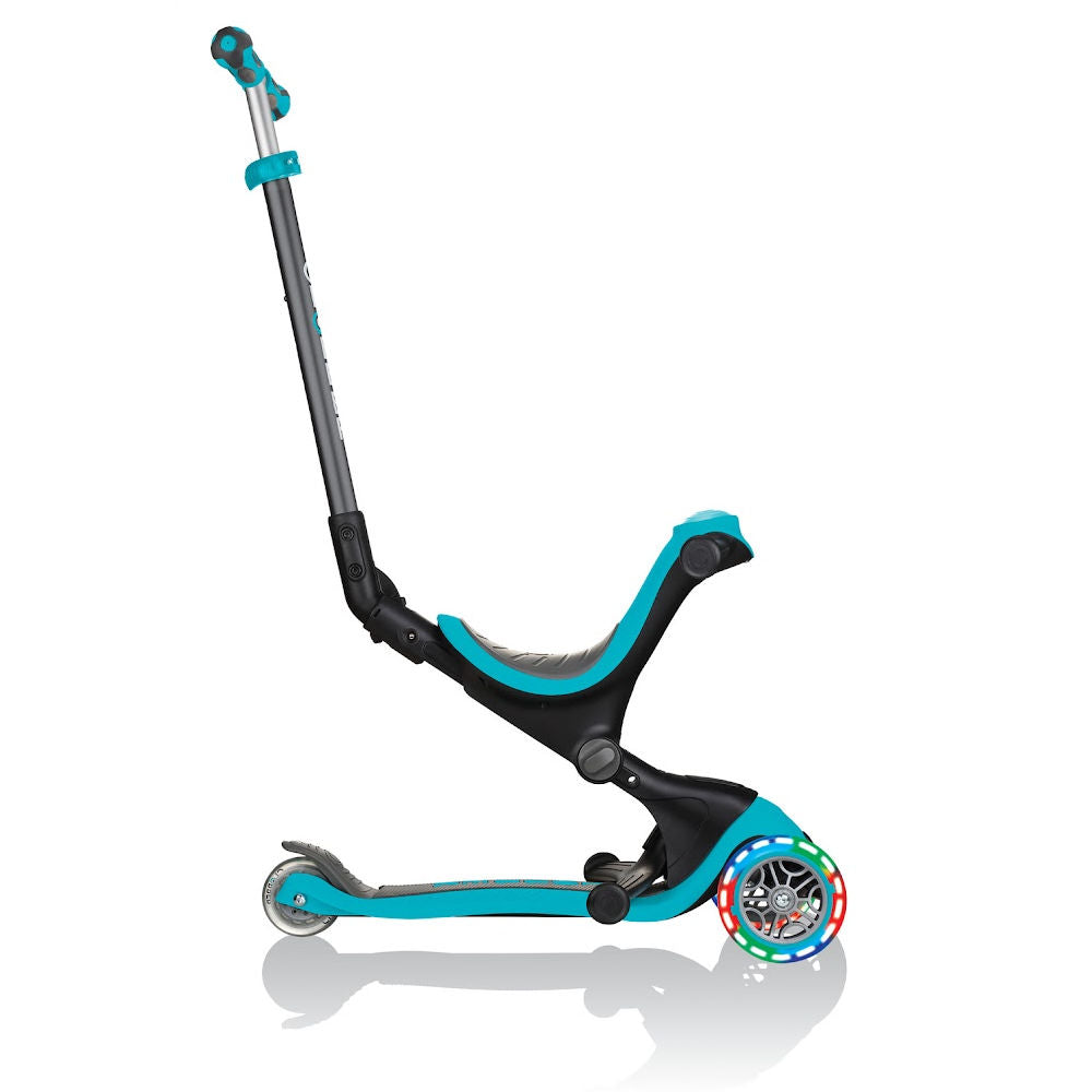 Globber-Go-Up-Deluxe-Lights-Teal-Toddler-Scooter-side-view