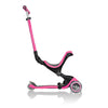 Globber-Go-Up-Deluxe-Convertable-Scooter-Deep-Pink-Side-View