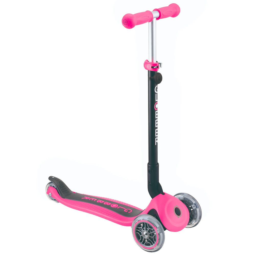 Globber-Go-Up-Fold-Plus-Scooter-Pink-Scoot-Mode