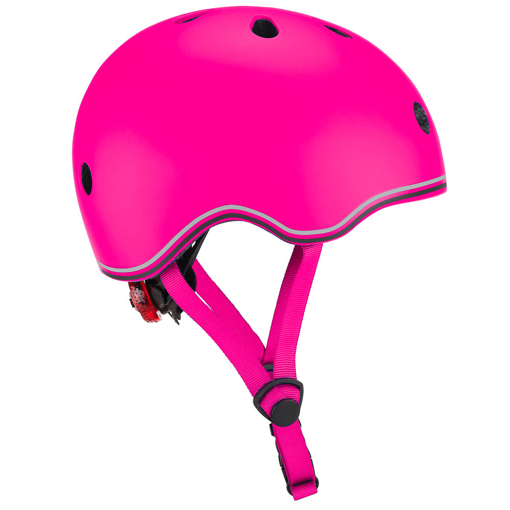 Globber-Go-Up-Lights-Helmet-Deep-Pink