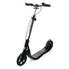 Globber-NL-205-Deluxe-Adult-Scooter-parked