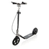 Globber-NL-230-Ultimate-Titanium-Scooter-Grey-Front-View