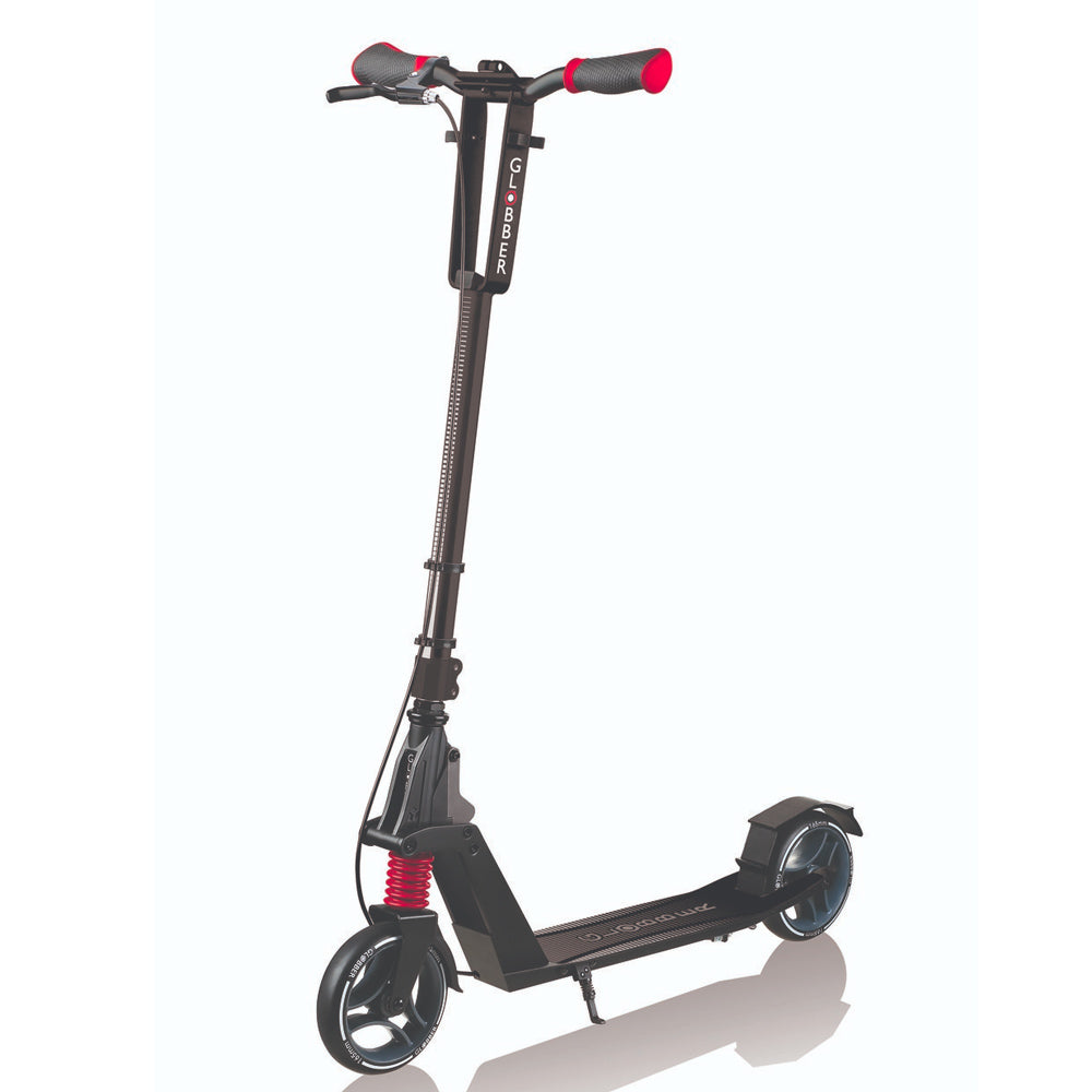 Globber-One-K-165-Scooter-Black-Red