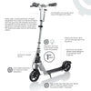 Globber-One-K-165-Scooter-Black-Features-Specs