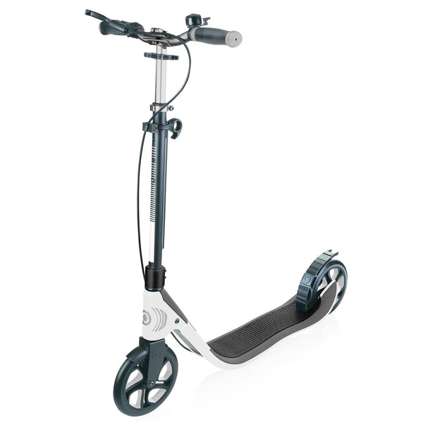 Globber-NL-205-Deluxe-Adult-Scooter-White-Grey