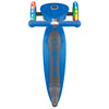 Globber-Primo-Foldable-Lights-Anodised-Bar-Scooter-Navy-Blue-Top