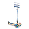 Globber-Primo-Foldable-Wood-Light-Up-Scooter-Navy-Bar-Adjustment