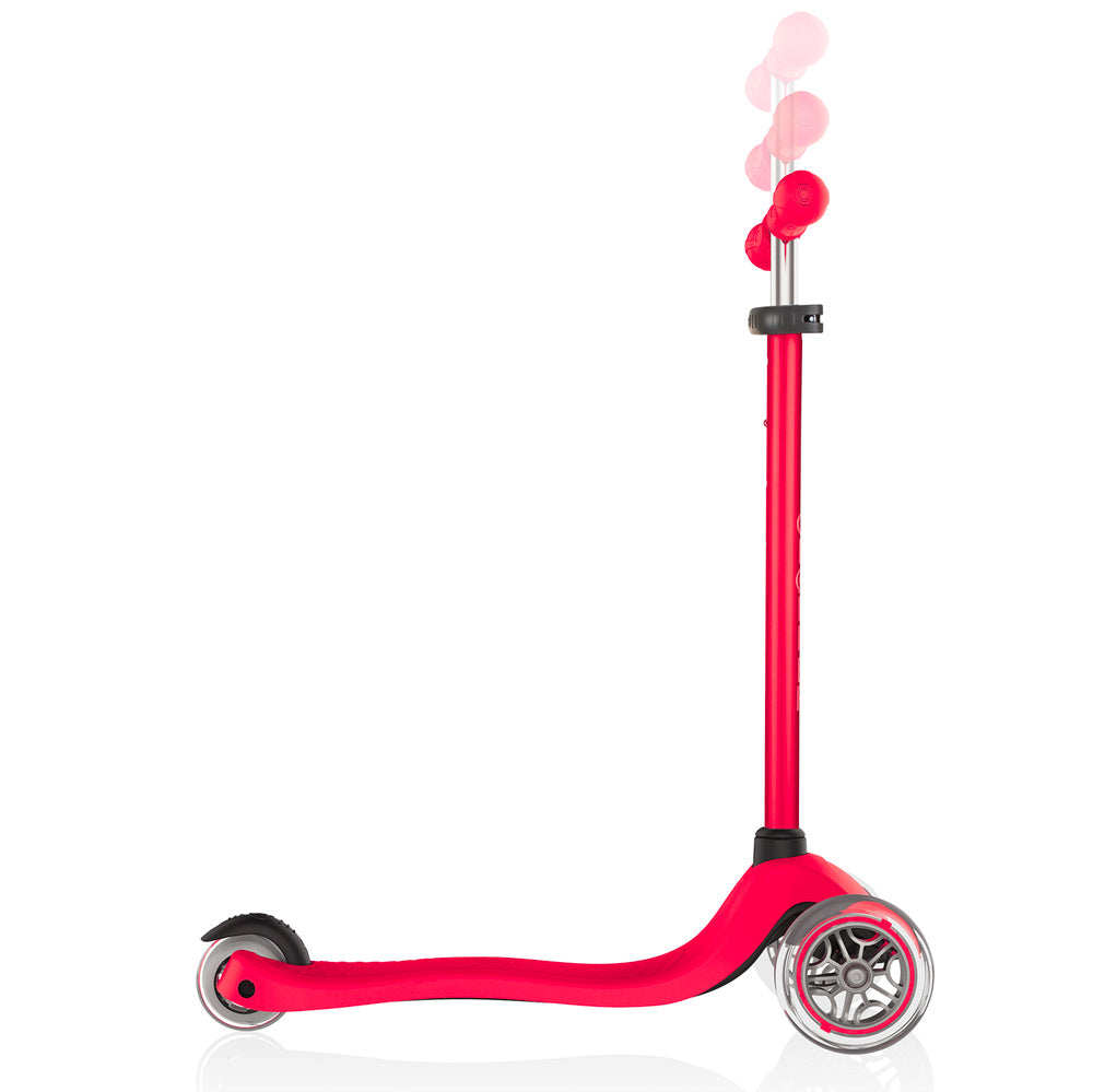 Globber-Primo-V2-Toddler-Scooter-Red-Side-View