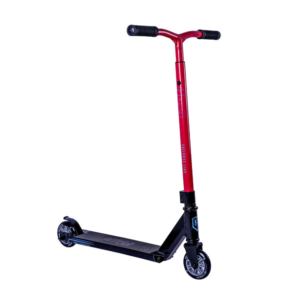 Grit-Atom-Scooter-22-Black-Pink-Front-View