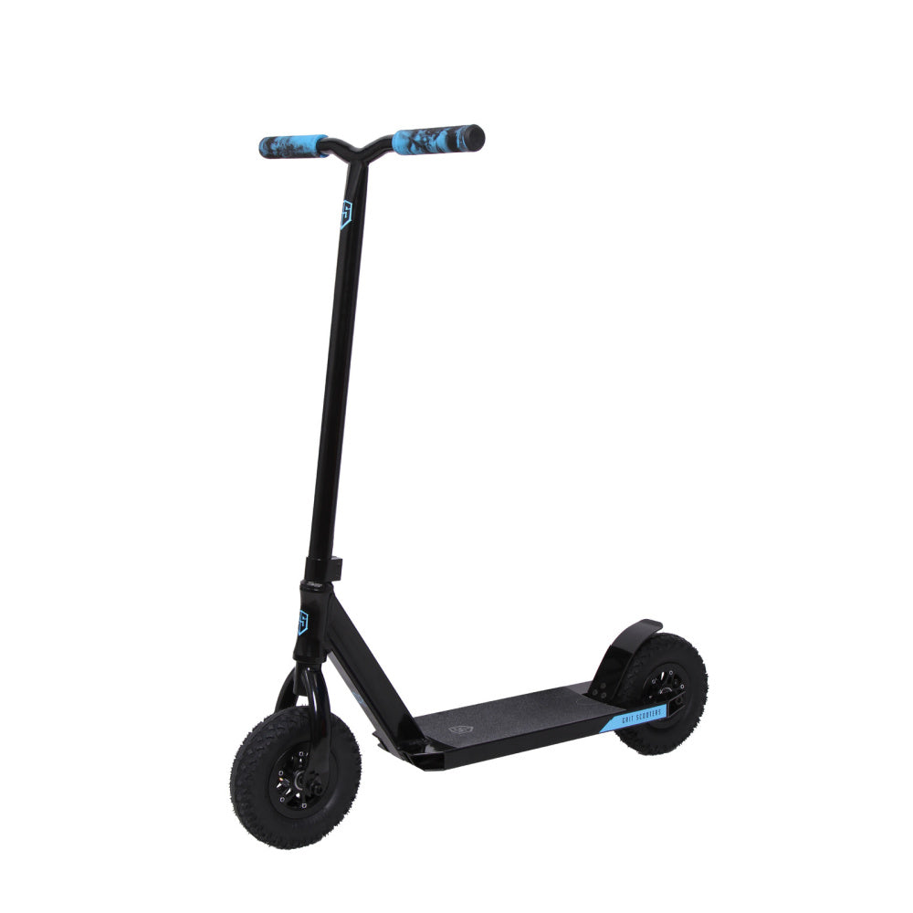 Grit-Dirt-Scooter-D2-Blue-Black-Back-View