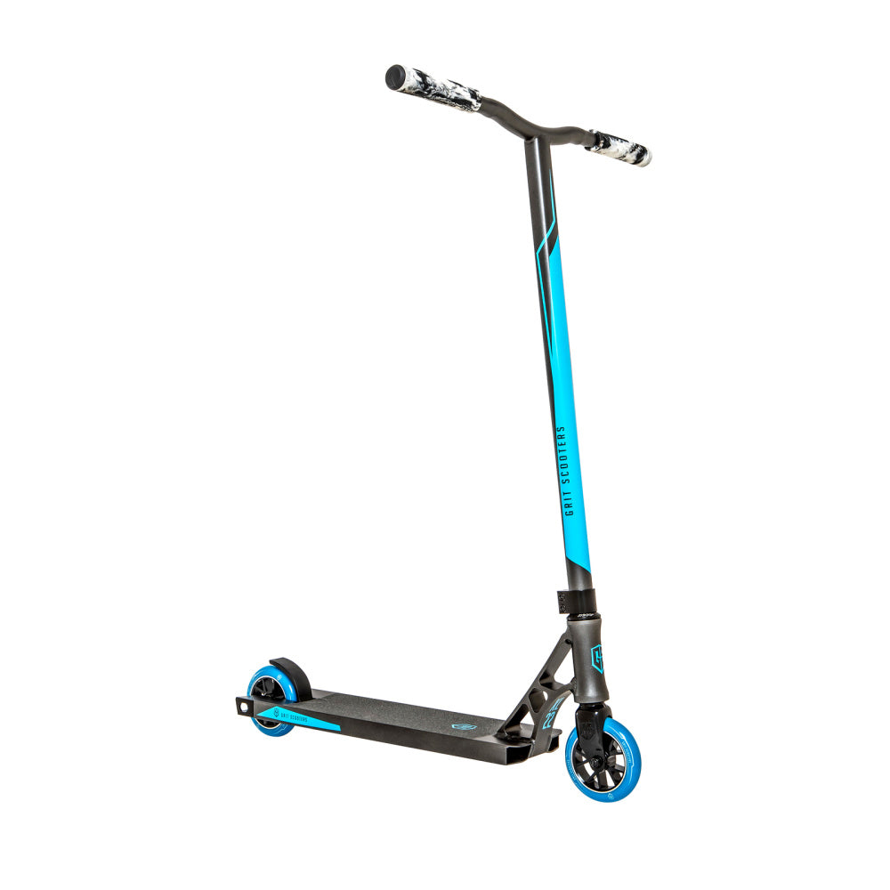 Grit-Elite-XL-Pro-Stunt-Scooter-Blue-Silver-Front-View