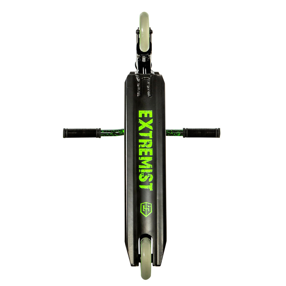 Grit-Extremist-20-Pro-Scooter-Black-Marble-Green-Base-View