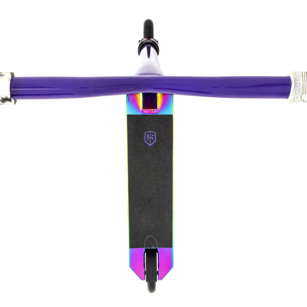 Grit-Mayhem-Neochrome-Pro-Scooter-Purple-Top-View