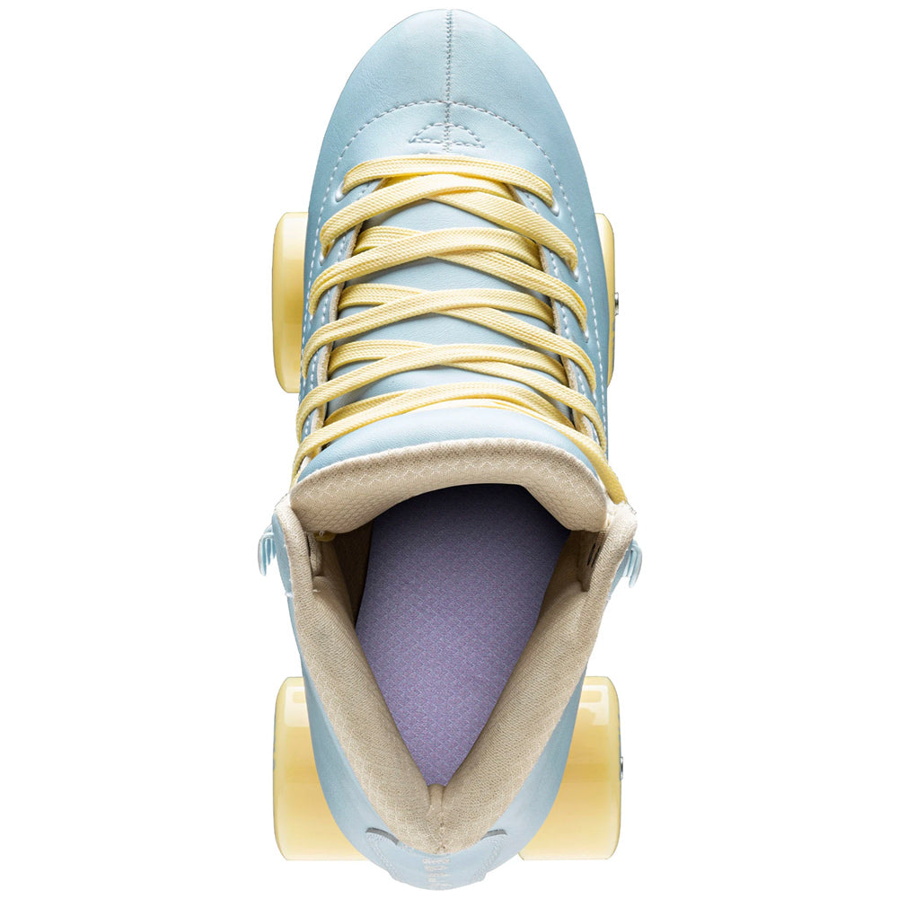 Impala-Quad-Roller-Skates-Sky-Blue-Yellow-Top-View