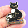 JUBLY-UMPH-Cats-And-Books-Lapel-Pin-on-fingers
