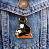 JUBLY-UMPH-Cats-And-Books-Lapel-Pin